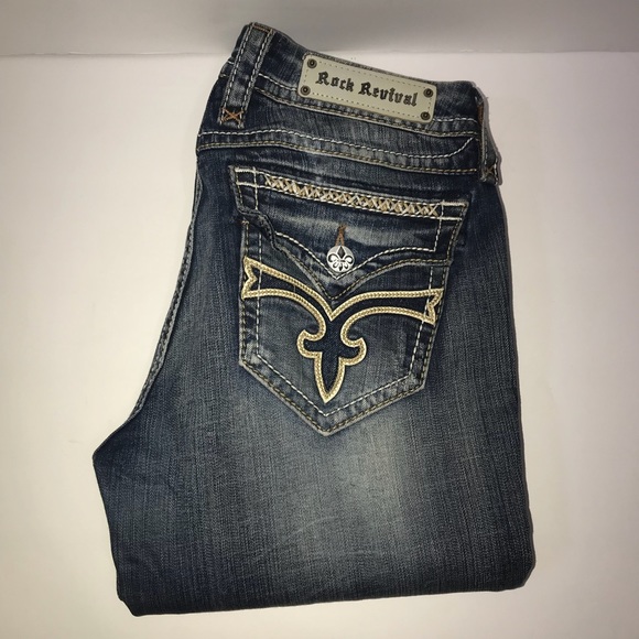 Rock Revival Denim - Rock Revival Kate Straight Jeans 32
